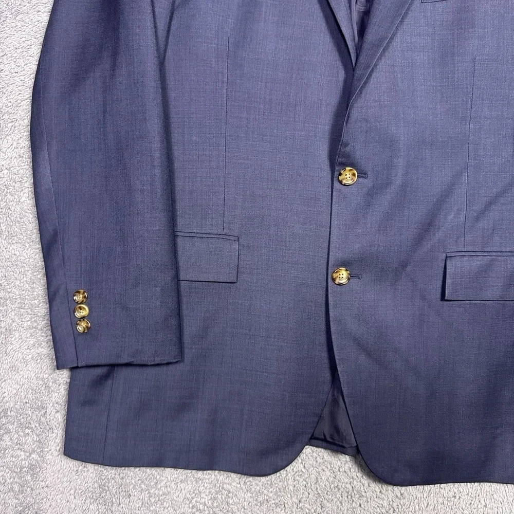 J Crew Thompson Blazer Mens‎ 44L 100% Worsted Wool Slim Sport Coat Suit Jacket